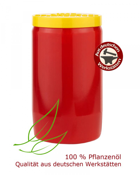 20 Grablichter rot 3 Tage Monulux 100 % Pflanzenöl