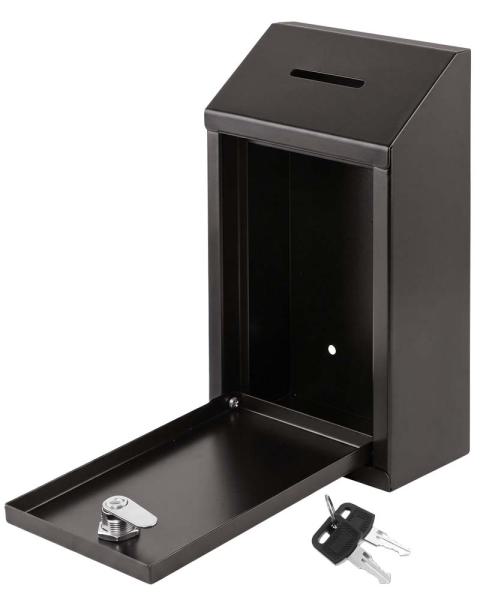 Offering box with money slot on top