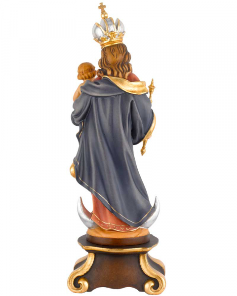 Patrona Bavaria mit Standkonsole, 38 cm, coloriert