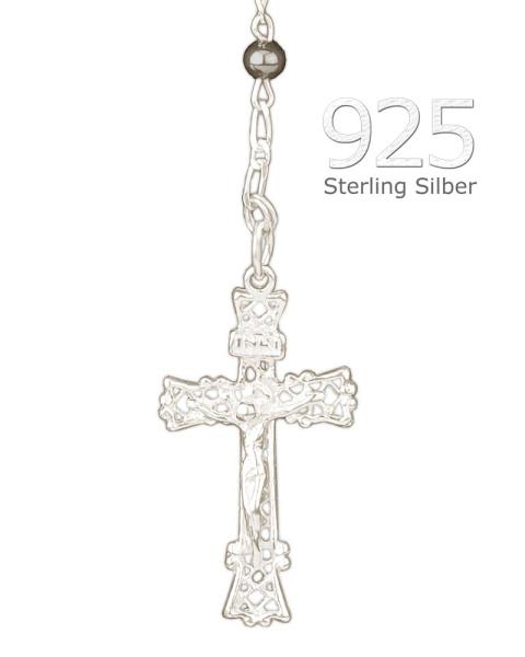 Rosenkranz Hämatit 6 mm Ø Perlen im Geschenketui