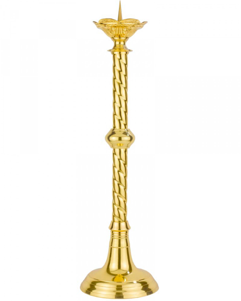 Altarleuchter Messing klassisch 56 cm hoch