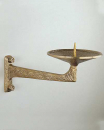 Wandleuchter  Bronze 20 Schale 12 cm ø