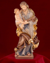Heiligenfigur Josef mit Kind Figur 30 cm bemalt
