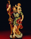 Hl. Christophorus mit Kind 12 cm