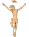 Christus - Corpus Fiberglas in Holzton 60 cm - Aussen