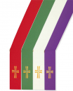 4 Diakonstolen mit Kreuzsymbolen