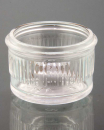 Teelichtglas Glafey gerillt für Teelichter 38 mm Ø