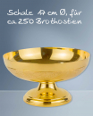 Hostienschale 17cm Ø und 9cm hoch