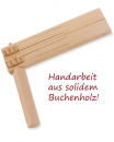 Karfreitags-Holzratsche Buchenholz 19 x 23 cm