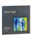 Schiefertafel „Dein Engel“, 17 x 17 cm