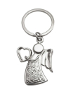 Schlüsselanhänger Engel mit Herz  4,5 cm